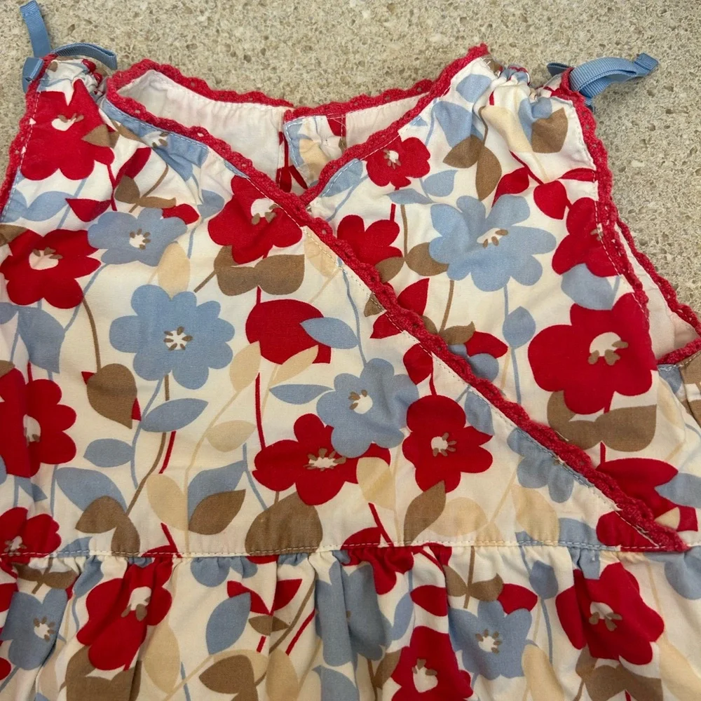 Genuine Osh Kosh Floral Spring 100%‎ Cotton Dress